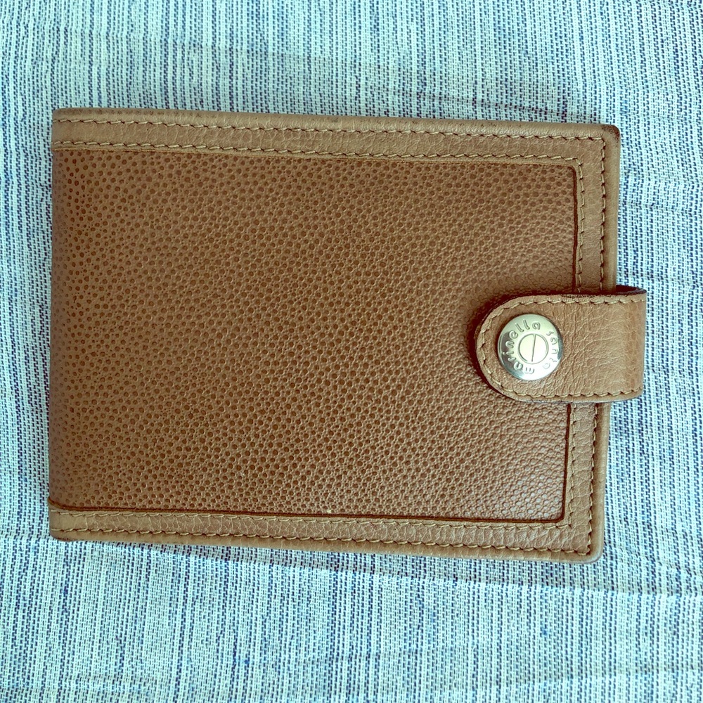 Brown leather wallet